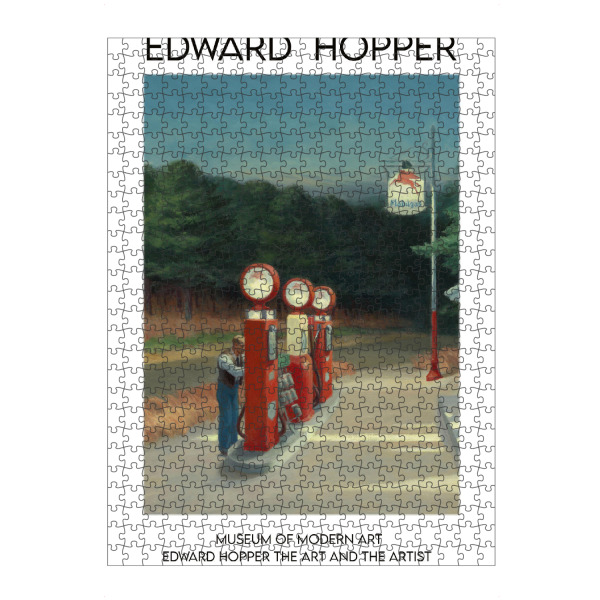 Puzzle Ravensburger "Edward Hopper m" artboxONE - Abstrakt,Menschen