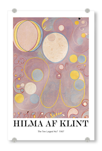 Acrylglasbild "Hilma af Klint m" artboxONE - Abstrakt