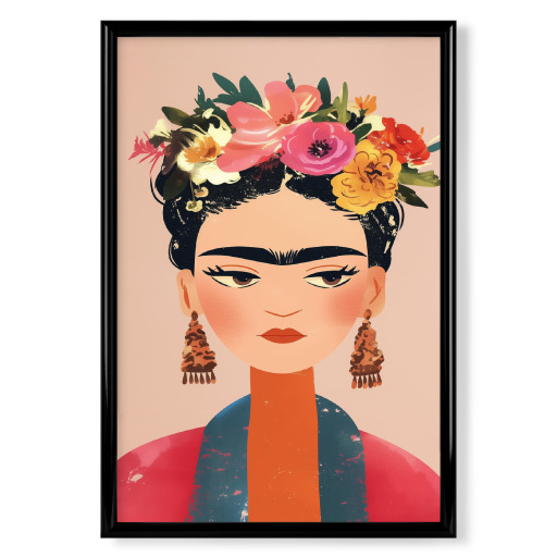 Frida creative and colorful