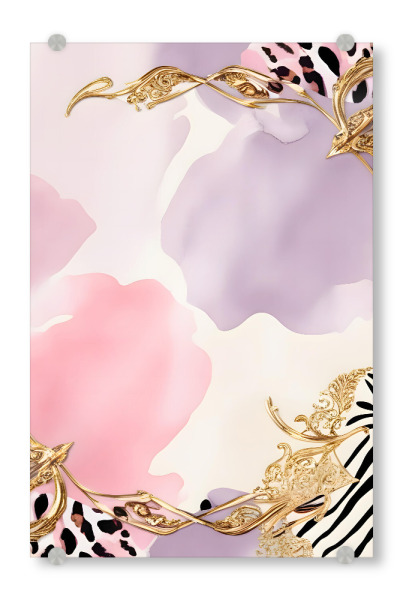 Acrylglasbild "Wild und edel" artboxONE - Abstrakt