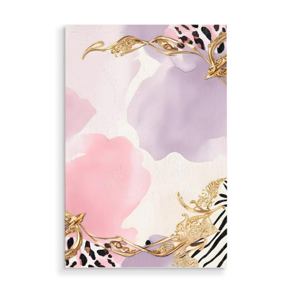 Holzbild "Wild und edel" artboxONE - Abstrakt