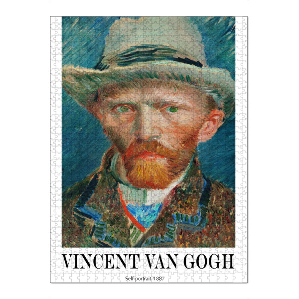 Puzzle Ravensburger "Vincent van Gogh Porträt" artboxONE - Abstrakt