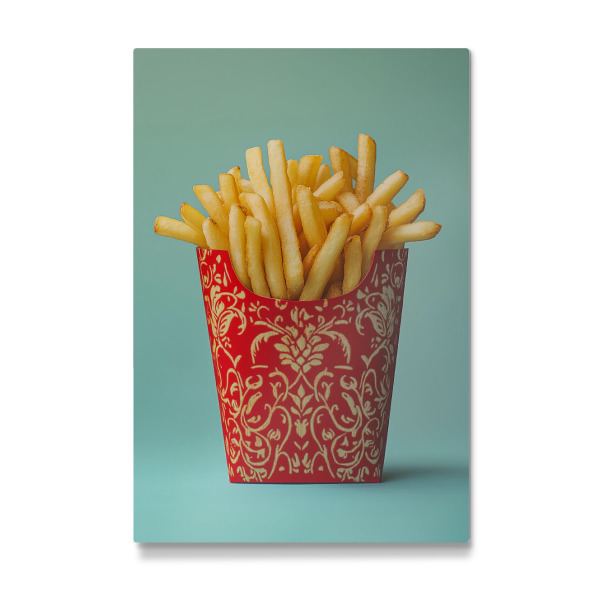 Galerie-Print "Barockerdruck mit Pommes Frites" 75x50 cm artboxONE