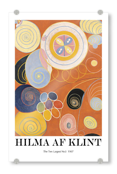 Acrylglasbild "Hilma af Klint J" artboxONE - Abstrakt