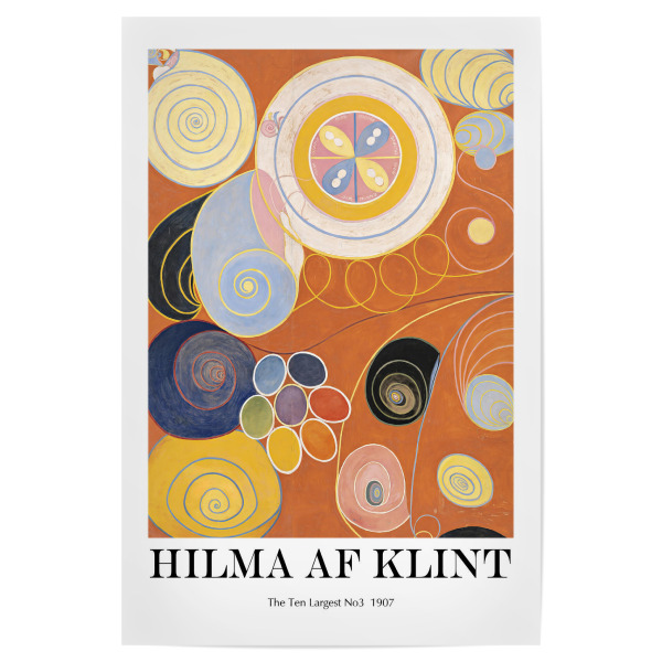 Poster 30x20 cm "Hilma af Klint J" artboxONE - Abstrakt
