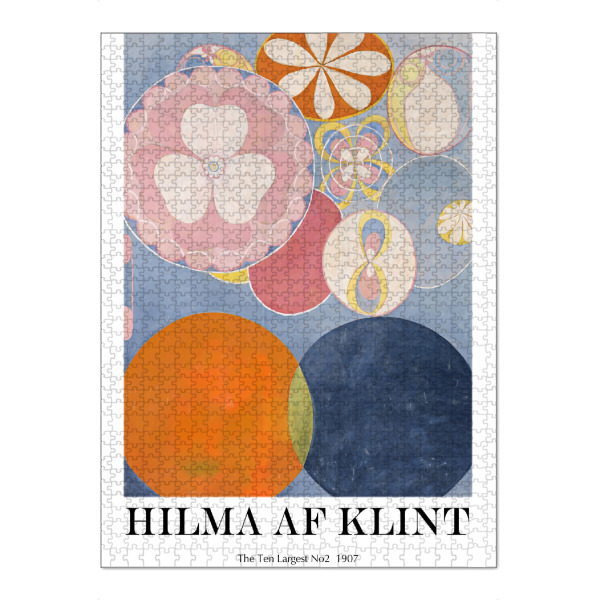 Puzzle Ravensburger "Hilma af klint n" artboxONE - Abstrakt