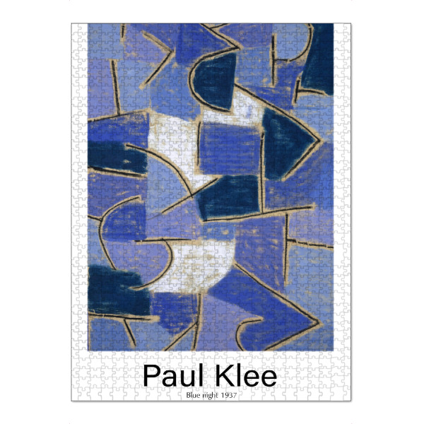 Puzzle Ravensburger "Paul Klee G" artboxONE - Abstrakt,Geometrie - Kunst,Maler,Berühmtheit,Illustration,Dekorative,Wohnkultur,Maler,20. jahrhundert