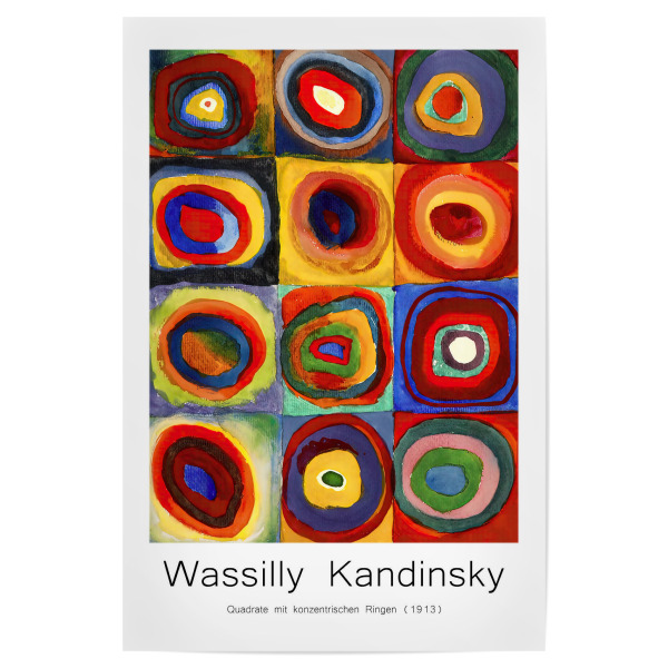 Poster "Wassily Kandinsky J" artboxONE - Abstrakt