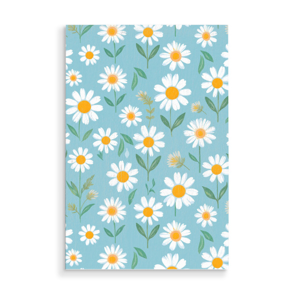 Holzbild "Nur Daisy Vibes" artboxONE - Floral