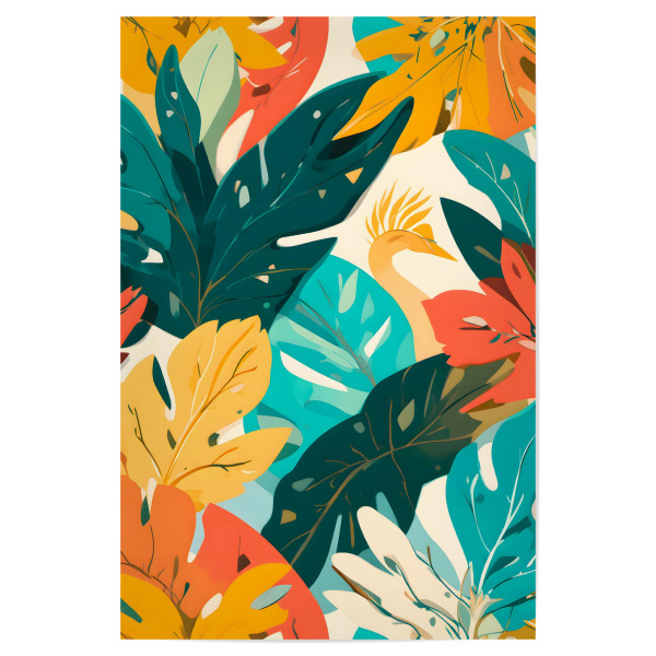 Poster "Flourishing Green" artboxONE - Natur,Abstrakt