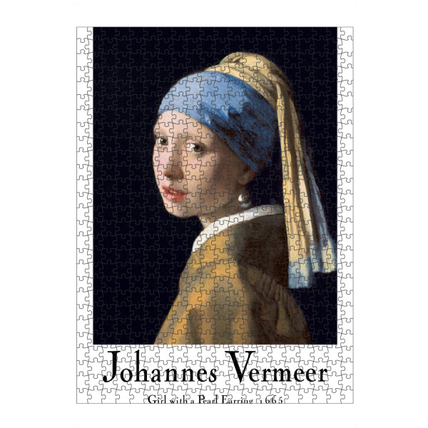 Puzzle Ravensburger "Johannes Vermeer" artboxONE - Abstrakt,Menschen