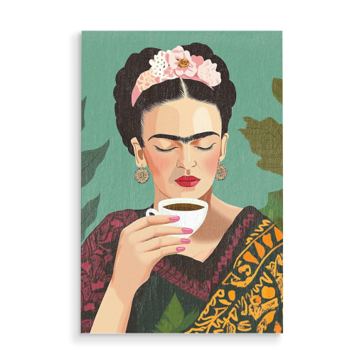 Coffee enjoyment with Frida Coffee enjoyment with Frida