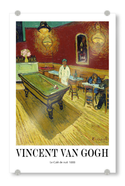 Acrylglasbild "Vincent van Gogh QA" artboxONE - Abstrakt