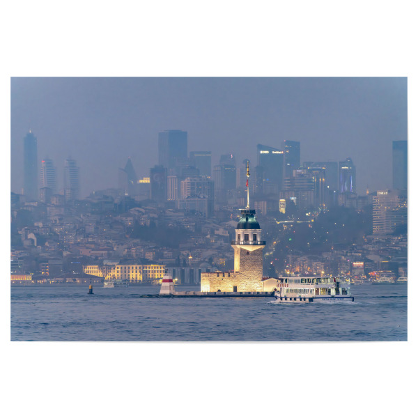 Poster 30x20 cm "Mädchenturm Istanbul" artboxONE - Reise,Städte / Istanbul
