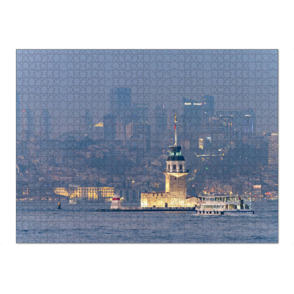Puzzle Ravensburger "Mädchenturm Istanbul" artboxONE - Reise,Städte / Istanbul