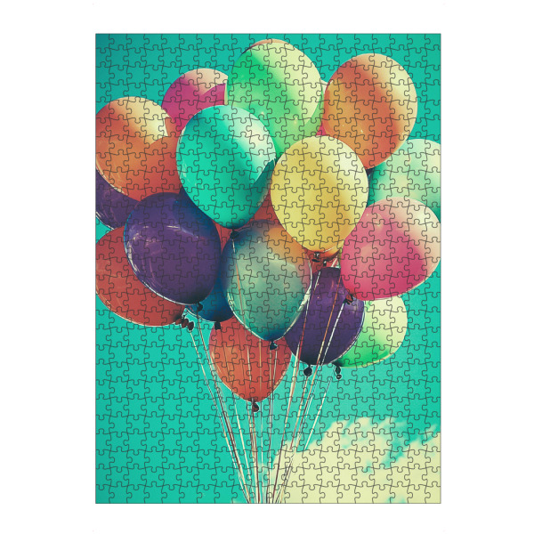 Puzzle Ravensburger "Bunte Party Luftballons" artboxONE - Natur,Festivals
