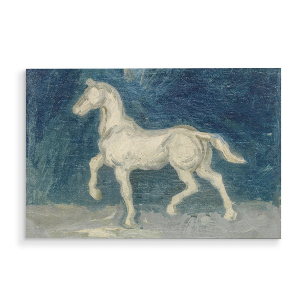 Holzbild "Pferd, Vincent van Gogh" artboxONE - Natur,Tiere,Abstrakt