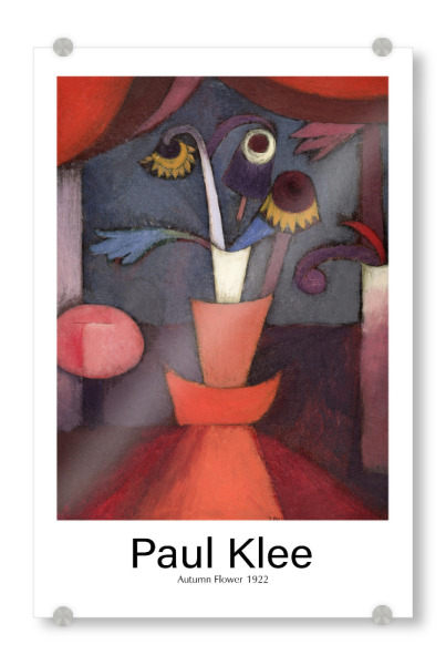 Acrylglasbild "Paul Klee d" artboxONE - Abstrakt,Geometrie