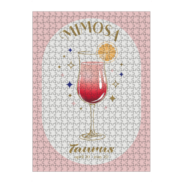 Puzzle Ravensburger "Mimosa -Cocktail -Zodiakzeichen" artboxONE - Essen & Trinken / Alkohol