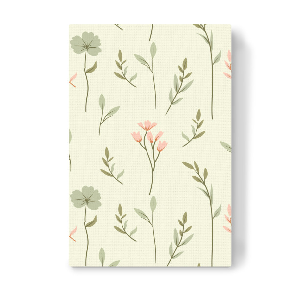 Leinwandbild "Ruhig, kühl und gesammelt" artboxONE - Floral