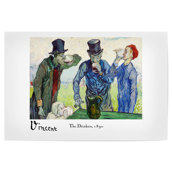 Poster "Vincent van Gogh G" artboxONE - Abstrakt,Menschen