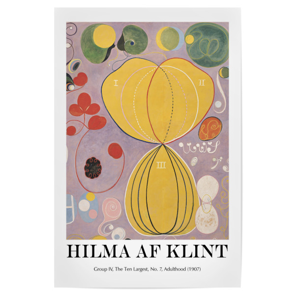 Poster 30x20 cm "Hilma af Klint G" artboxONE - Abstrakt