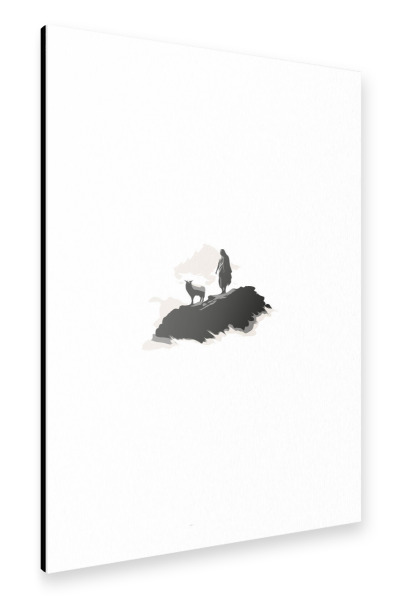 Alu-Dibond "Good shepherd" 75x50 cm artboxONE