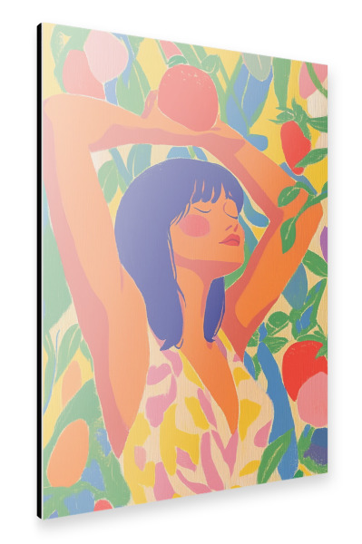 Alu-Dibond "Garten der Träume" 30x20 cm artboxONE