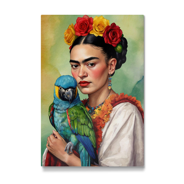 Galerie-Print "Frida Kahlo bunt" 75x50 cm artboxONE