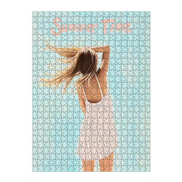 Puzzle Ravensburger "Sommer Urlaubsfeeling" artboxONE - Typografie,Menschen,Reise / Strand und Meer