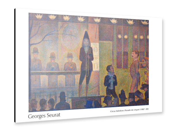 Alu-Dibond "Georges Seurat als" 30x20 cm artboxONE