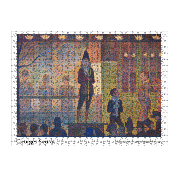 Puzzle Ravensburger "Georges Seurat als" artboxONE - Abstrakt,Menschen