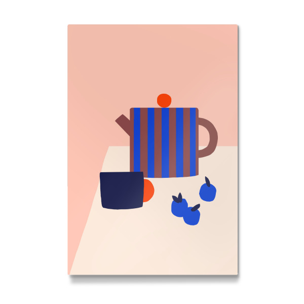 Galerie-Print "Slow Living - Teekanne" 30x20 cm artboxONE