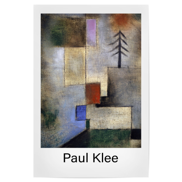 Poster "Paul Klee" artboxONE - Abstrakt - Kunst,Maler,Berühmtheit,Illustration,Dekorative,Wohnkultur,Maler,20. jahrhundert