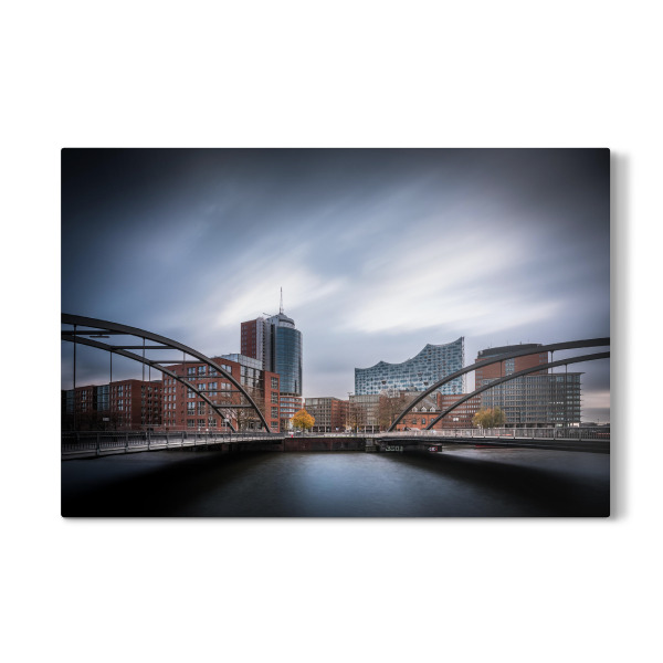 Galerie-Print "Hamburg Bridges" 30x20 cm artboxONE