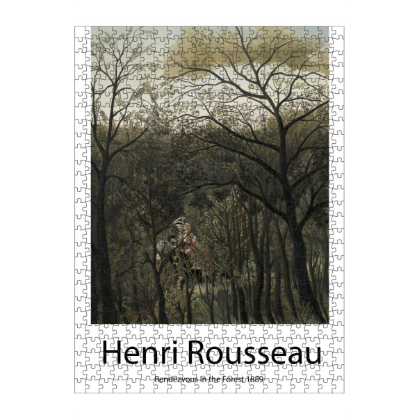 Puzzle Ravensburger "Henri Rousseau g" artboxONE - Natur,Abstrakt