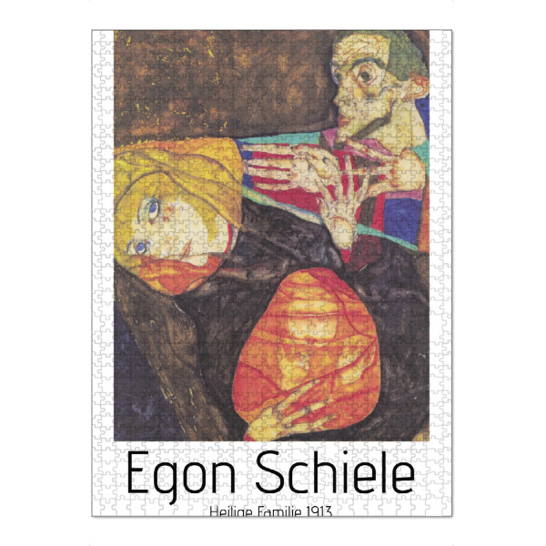 Puzzle Ravensburger "Egon Schiele Heilige Familie" artboxONE - Abstrakt,Menschen