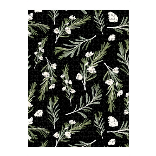 Puzzle Ravensburger "Dark Mode, But Make It Floral" artboxONE - Natur