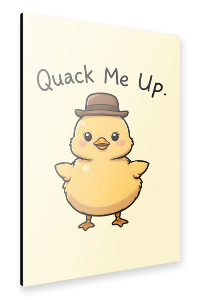 Alu-Dibond "Quacksalher" 75x50 cm artboxONE