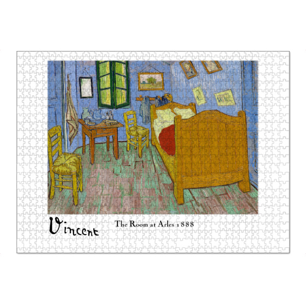 Puzzle Ravensburger "Van gogh - The room" artboxONE - Abstrakt