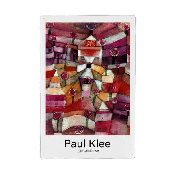 Holzbild "Paul Klee l" artboxONE - Abstrakt,Geometrie