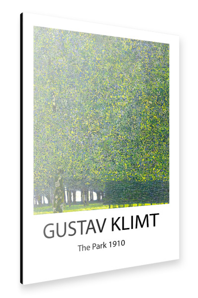Alu-Dibond "Gustav Klimt der Park" 30x20 cm artboxONE