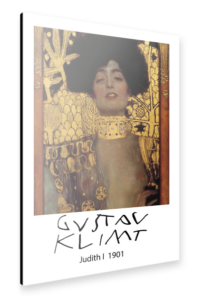 Alu-Dibond "Gustav Klimt Judith i" 75x50 cm artboxONE