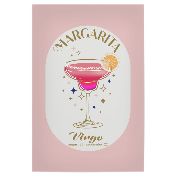 Poster 30x20 cm "Margarita Cocktail Zodiac Zeichen" artboxONE - Abstrakt
