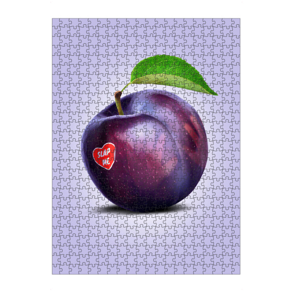 Puzzle Ravensburger "Schlagen Sie mich" artboxONE - Essen & Trinken,Lustig - Obst,Lustig,Humor,Popkunst,Moderne kunst,Zeitgenössische kunst