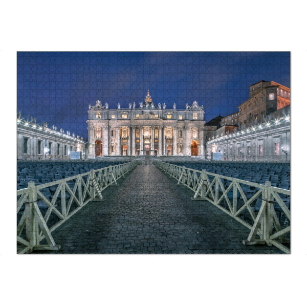 Puzzle Ravensburger "Petersdom Rom" artboxONE - Reise,Architektur,Städte / Rom