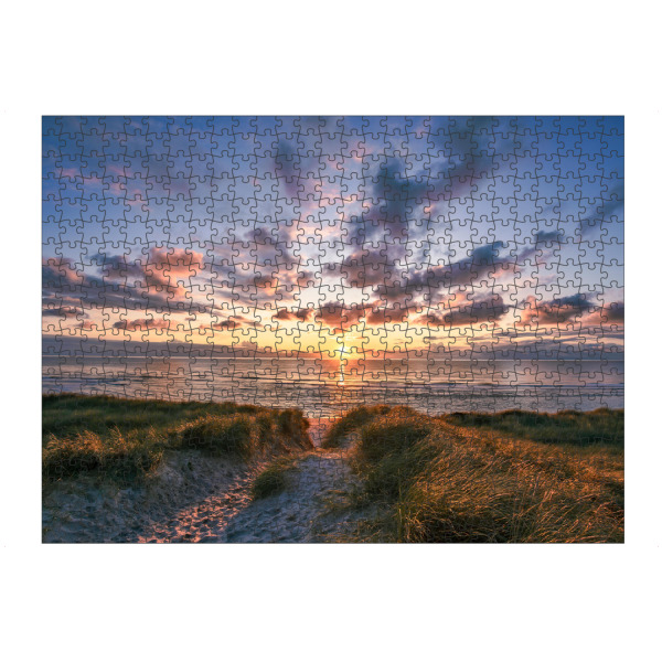 Puzzle Ravensburger "Tagesende auf Sylt" artboxONE - Natur,Reise,Reise / Strand und Meer,Reise / Länder