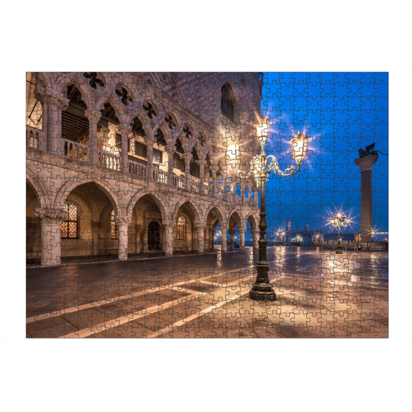 Puzzle Ravensburger "Morgens in Venedig" artboxONE - Reise,Architektur,Städte / Venedig,Reise / Länder