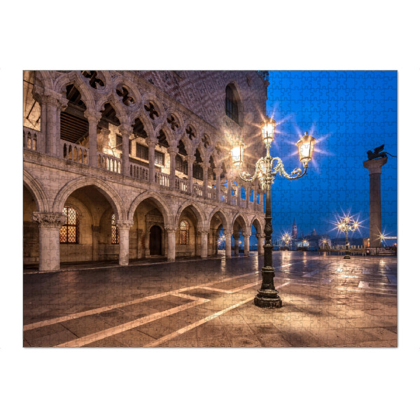 Puzzle Ravensburger "Morgens in Venedig" artboxONE - Reise,Architektur,Städte / Venedig,Reise / Länder