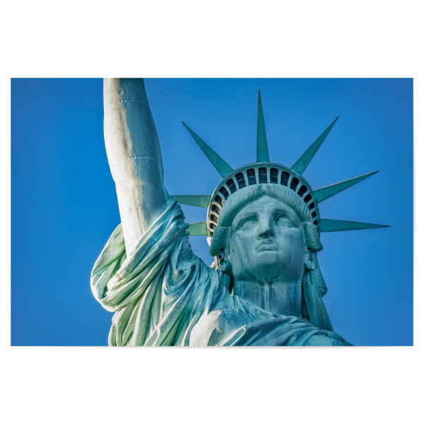 Poster 30x20 cm "Lady Liberty New York" artboxONE - Städte / New York,Reise,Architektur,Reise / Länder